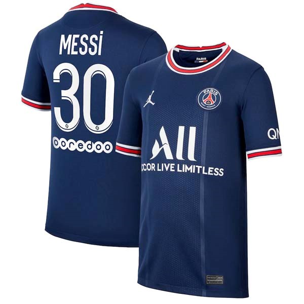 Camiseta Paris Saint Germain NO.30 Messi 1st 2021-2022